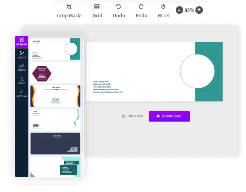 Design Your Envelope in Minutes